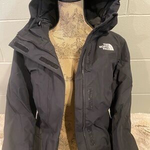 The North Face Charcoal Hooded Jacket